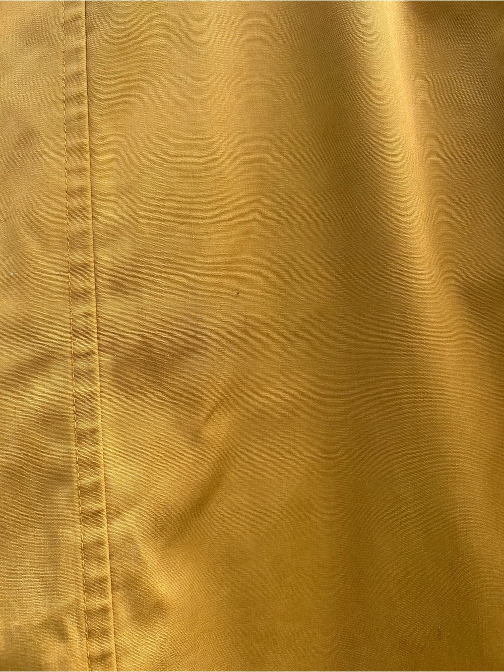 Vintage 1970s Rainfair Yellow Rain Jacket — Distressed, Unique Classic - Picture 10 of 16